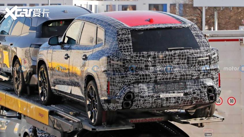 BMW X8 large flagship SUV exposed