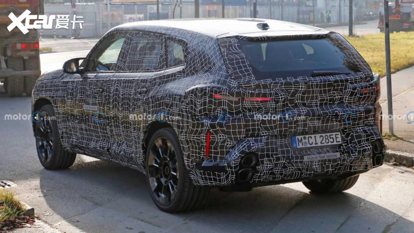 BMW X8 large flagship SUV exposed